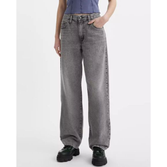 LEVI'S Dad Jean Straight Wide Leg Size 24 - Picture 1 of 8